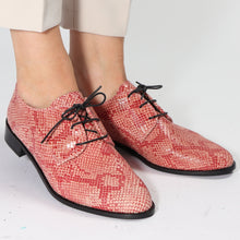 Load image into Gallery viewer, Denise Snake Pink - last pairs 38,40,41