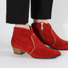 Load image into Gallery viewer, Dunn Suede Red - Emma Go Shoes