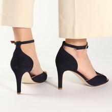 Load image into Gallery viewer, Gabby Suede Navy