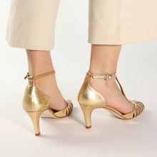 Load image into Gallery viewer, JOELLE Nappa Gold - Emma Go Shoes