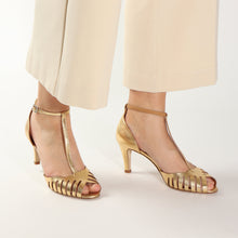 Load image into Gallery viewer, JOELLE Nappa Gold - Emma Go Shoes