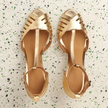 Load image into Gallery viewer, JOELLE Nappa Gold - Emma Go Shoes