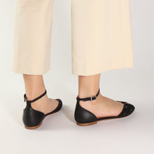 Load image into Gallery viewer, JULIETTE Glitter Black & Calf Black - Emma Go Shoes