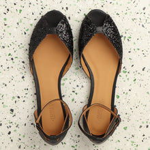 Load image into Gallery viewer, JULIETTE Glitter Black & Calf Black - Emma Go Shoes