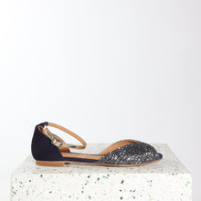 Load image into Gallery viewer, JULIETTE Glitter Smoke & Navy - Emma Go Shoes