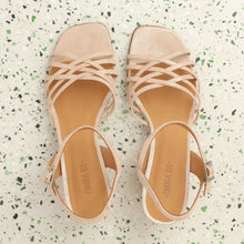 Load image into Gallery viewer, Katrina Suede Glitter Pale