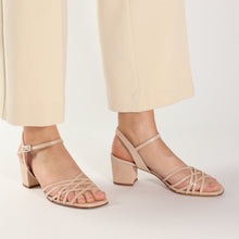 Load image into Gallery viewer, Katrina Suede Glitter Pale