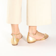 Load image into Gallery viewer, LILY Nappa Gold - Emma Go Shoes