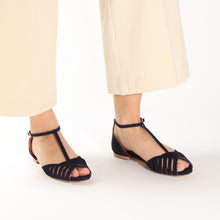 Load image into Gallery viewer, LILY Suede Navy - Last pair 37 - Emma Go Shoes