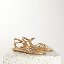 Load image into Gallery viewer, Saskia Nappa Gold