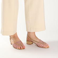 Load image into Gallery viewer, ALEXIS Viper Pink & Gold - Emma Go Shoes