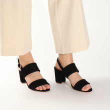 Load image into Gallery viewer, AMELIA Suede Black - last pairs 35, 36, 39 - Emma Go Shoes