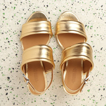Load image into Gallery viewer, AMELIA Nappa Gold - Emma Go Shoes
