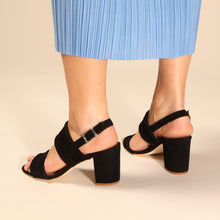 Load image into Gallery viewer, AMELIA Suede Black - last pairs 35, 36, 39 - Emma Go Shoes