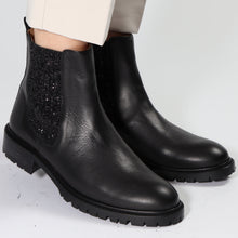 Load image into Gallery viewer, Annica Calf Black & Glitter Black