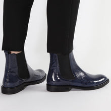 Load image into Gallery viewer, Annica Python Navy - Emma Go Shoes