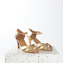 Load image into Gallery viewer, ASTRID Nappa Gold - last pair 37 - Emma Go Shoes