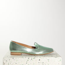 Load image into Gallery viewer, Belinda Metal Green - last pairs 38, 39