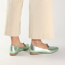 Load image into Gallery viewer, Belinda Metal Green - last pairs 38, 39