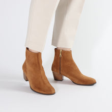 Load image into Gallery viewer, Carter Suede Cognac - Emma Go Shoes