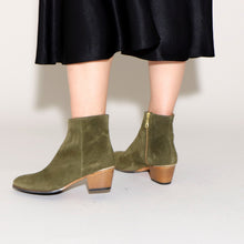 Load image into Gallery viewer, Carter Suede Olive - last pairs 36, 38 - Emma Go Shoes