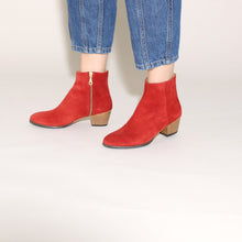 Load image into Gallery viewer, Carter Suede Red - Emma Go Shoes