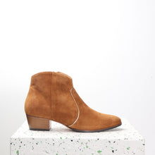 Load image into Gallery viewer, Dunn Suede Cognac - last pairs 35 & 37 - Emma Go Shoes