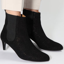 Load image into Gallery viewer, Eloise Suede Galaxy Black