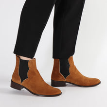 Load image into Gallery viewer, Freja Suede Cognac - last pairs 37, 38, 39 - Emma Go Shoes