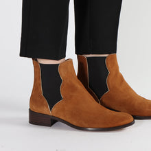 Load image into Gallery viewer, Freja Suede Cognac - last pairs 37, 38, 39 - Emma Go Shoes