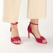 Load image into Gallery viewer, Gabby Suede Cherry - last pair 39