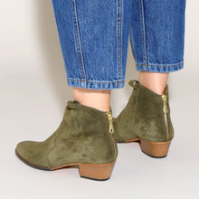 Load image into Gallery viewer, Harper Suede Olive - Emma Go Shoes