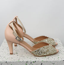 Load image into Gallery viewer, JOLENE Glitter Champagne & Nude & Champagne
