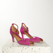Load image into Gallery viewer, JOELLE Suede Fuchsia - last pairs - Emma Go Shoes