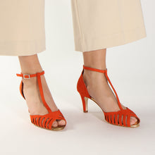 Load image into Gallery viewer, JOELLE Suede Orange - last few - Emma Go Shoes