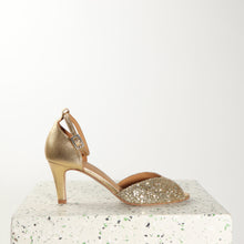 Load image into Gallery viewer, JOLENE Glitter Champagne & Gold - Emma Go Shoes