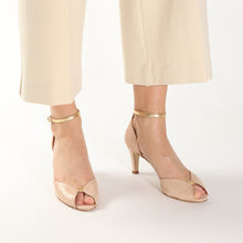 Load image into Gallery viewer, Jolene Suede Glitter Pale