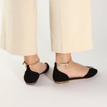 Load image into Gallery viewer, JULIETTE Suede Black - last pairs 35, 36, 39, 42 - Emma Go Shoes