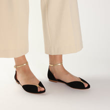 Load image into Gallery viewer, JULIETTE Suede Black - last pairs 35, 36, 39, 42 - Emma Go Shoes