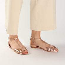 Load image into Gallery viewer, LILY Metal Rosegold - last pair 44 - Emma Go Shoes