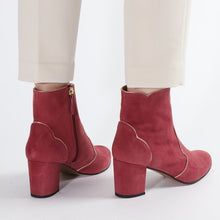 Load image into Gallery viewer, Maja Suede Old Rose and Rosegold - Emma Go Shoes