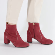 Load image into Gallery viewer, Maja Suede Old Rose and Rosegold - Emma Go Shoes