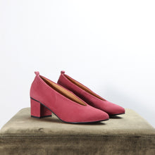 Load image into Gallery viewer, Mira Suede Old Rose and Rosegold - Emma Go Shoes
