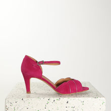 Load image into Gallery viewer, Phoebe Suede Cherry