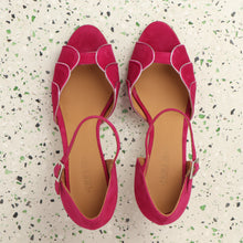 Load image into Gallery viewer, Phoebe Suede Cherry