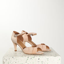 Load image into Gallery viewer, Phoebe Suede Suede Glitter Pale