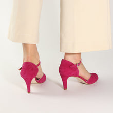 Load image into Gallery viewer, Phoebe Suede Cherry