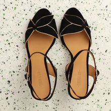 Load image into Gallery viewer, Selena Suede Black - last pair 39 - Emma Go Shoes