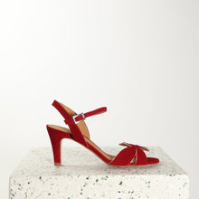Load image into Gallery viewer, Selena Suede Red - last pair 38 - Emma Go Shoes