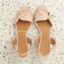 Load image into Gallery viewer, Selena Suede Glitter Pale - last pair 39